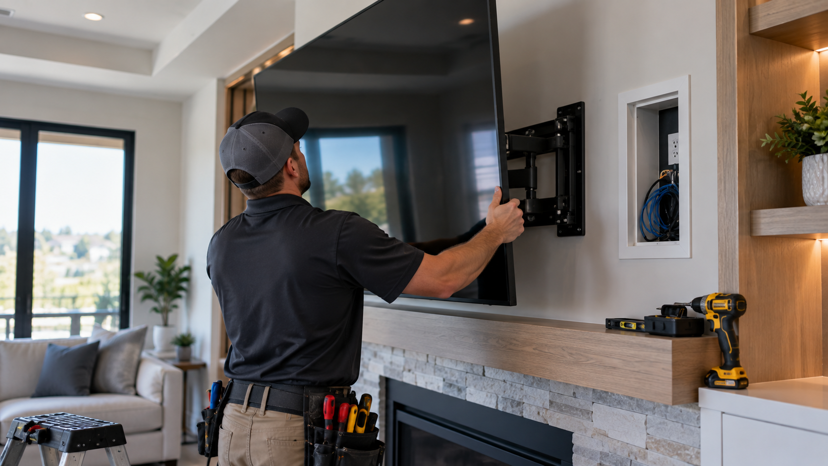 Television installation